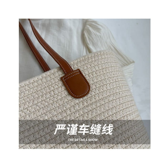 Straw Tote Bag