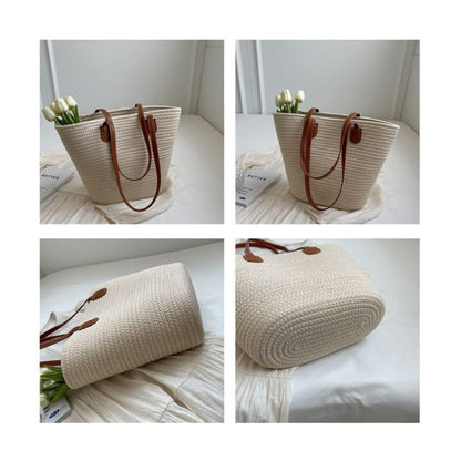 Straw Tote Bag