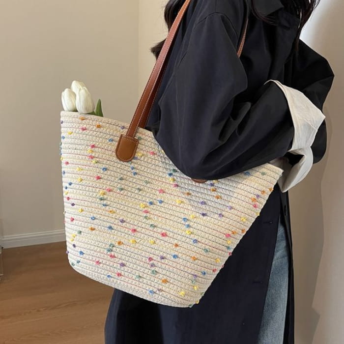 Straw Tote Bag