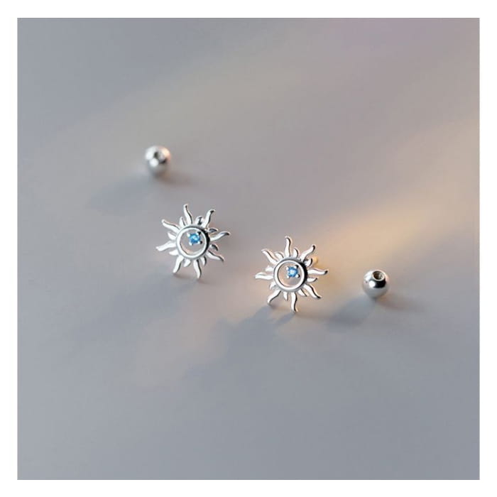 Sun Stud Earring