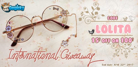 Concours de lunettes Lolita élégantes et douces