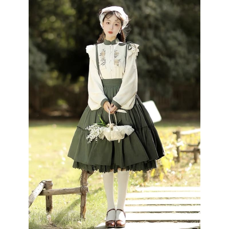 Sweet Garden Ming Style Dress - Modern Hanfu