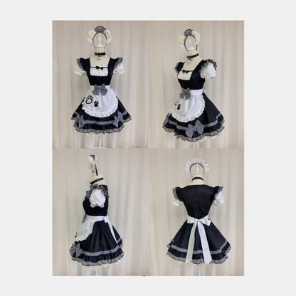 Sweet Maid Cat Paw Lolita Dress