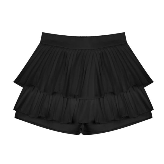 Sweet Ruffle Mini Skirt