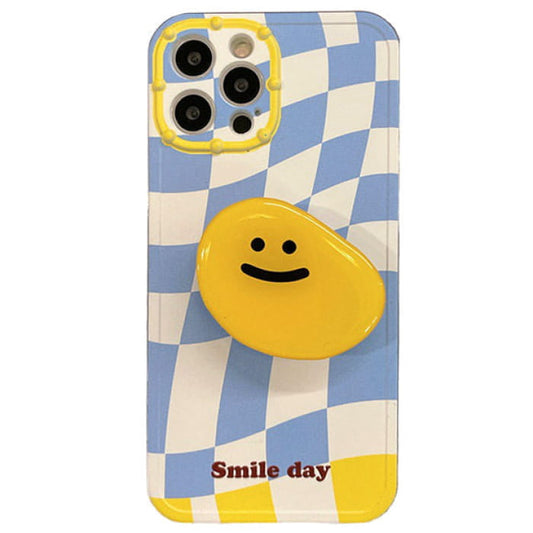 Sweet Smile Plaid iPhone Case - IPhone