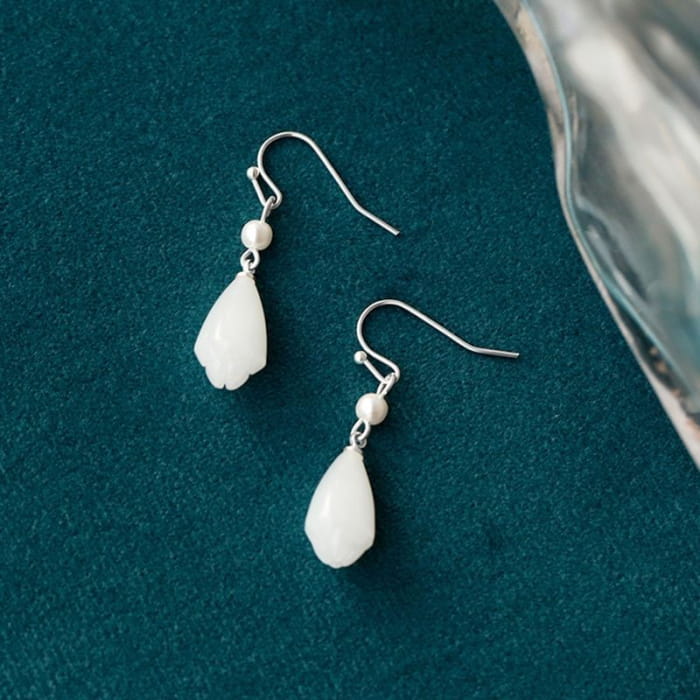 Tear Shape Drop Earring