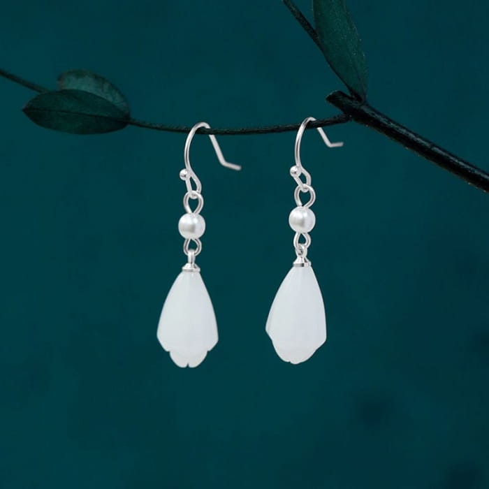 Tear Shape Drop Earring