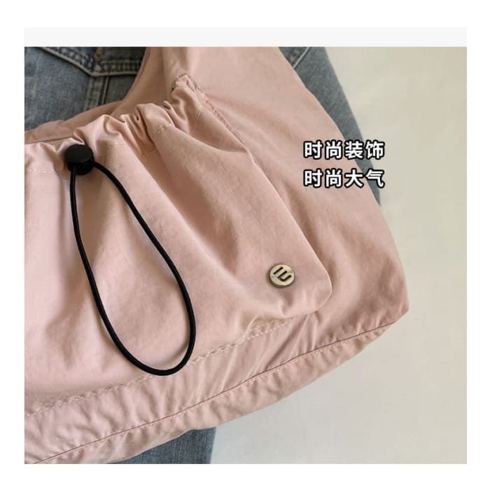 Textile Plain Crossbody Bag