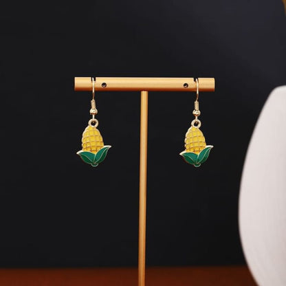 Thanksgiving Glaze Drop Earring - 1 Pair - E6285