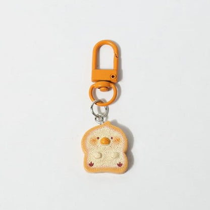 Toast Animal Bag Charm Keyring (Various Designs) - Bird