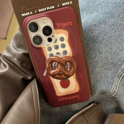 Toast Phone Case - iPhone 16 Pro Max / Plus / 15 / 14 / 13