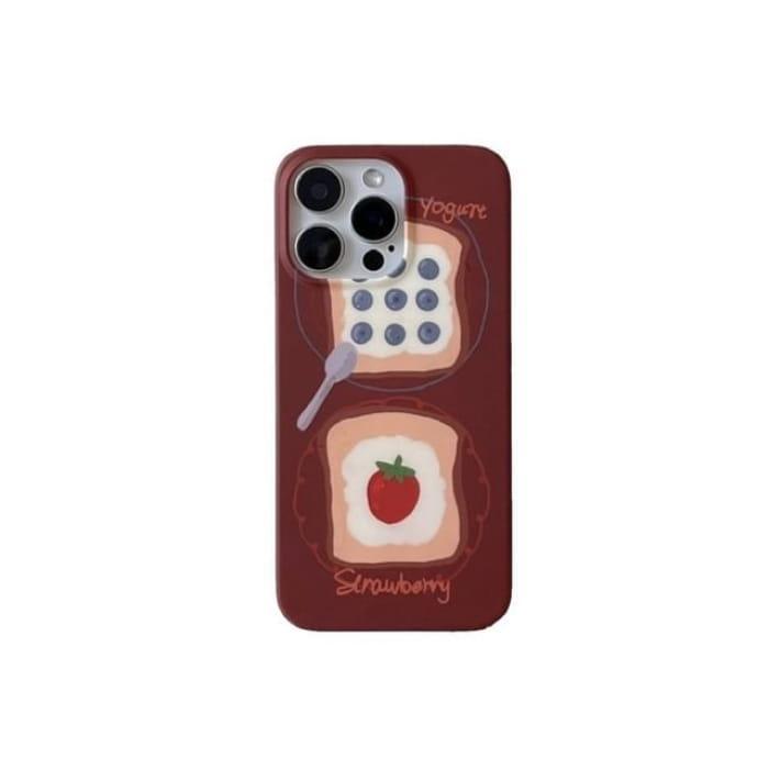 Toast Phone Case - iPhone 16 Pro Max / Plus / 15 / 14 / 13