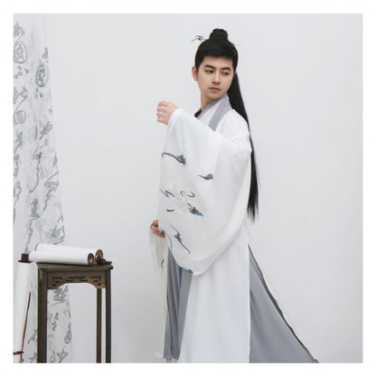 Traditional Chinese Costume Embroidered Robe / Long