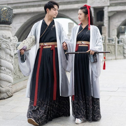 Traditional Chinese Couple Matching Costume Long