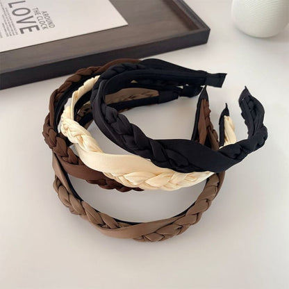 Twisted Plain Headband - Hair Fashion Accessories