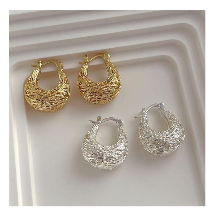 U Shape Alloy Earring