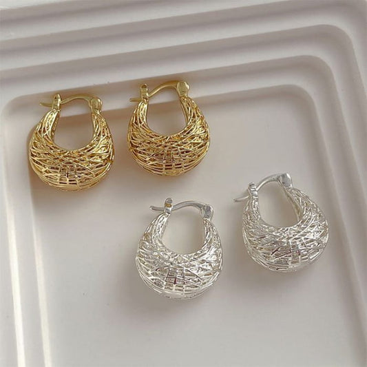 U Shape Alloy Earring