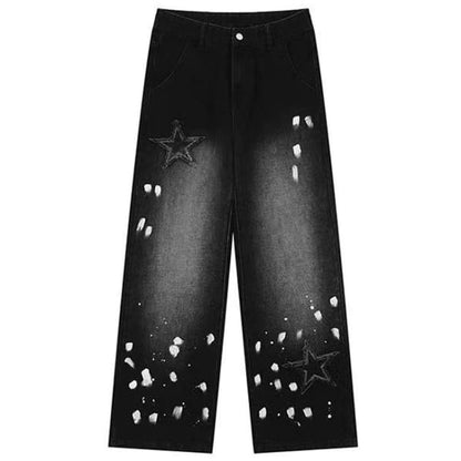 Vintage Black Star Jeans