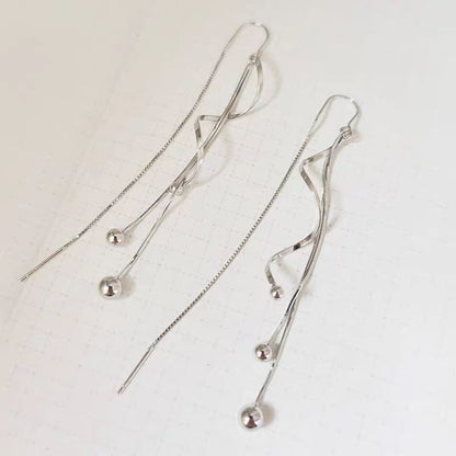 Wavy Threader Earring