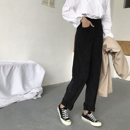 Wide Leg Corduroy Pants