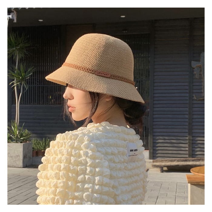 Woven Bucket Hat