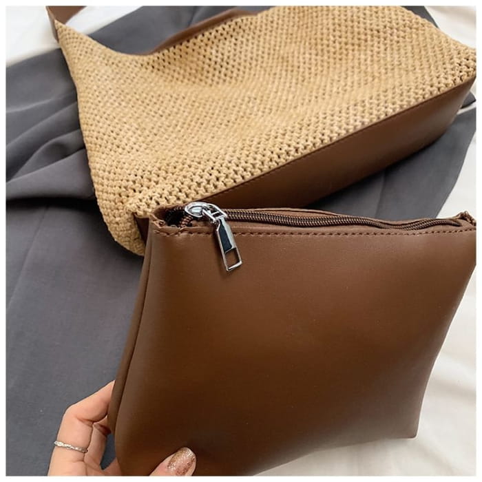 Woven Shoulder Bag