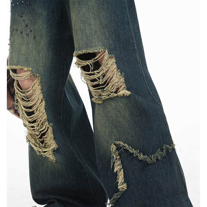 Y2K Destroyed Jeans